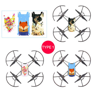 HIPERDEAL 3PC Cool Waterproof PVC Stickers For DJI TELLO