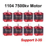 1104 7500kv 2-3s Mini Brushless Motor